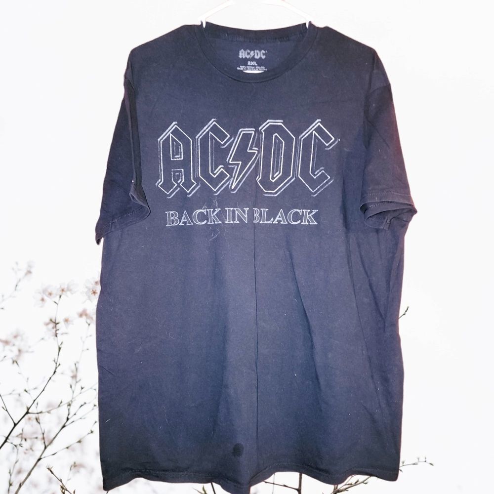 AC DC Back in Black Concert Tee 2XL